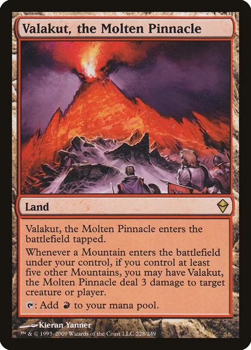 Valakut, the Molten Pinnacle, Zendikar #228