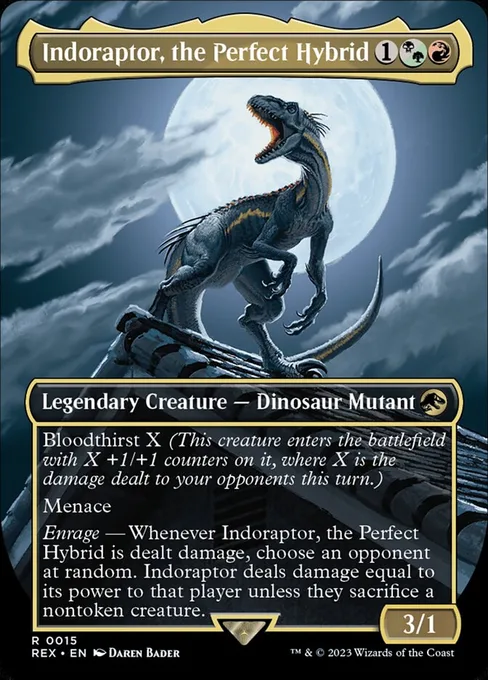 Indoraptor, the Perfect Hybrid, Jurassic World Collection #15