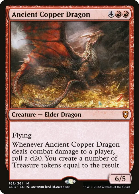 Ancient Copper Dragon, Commander Legends: Battle for Baldur's Gate #161