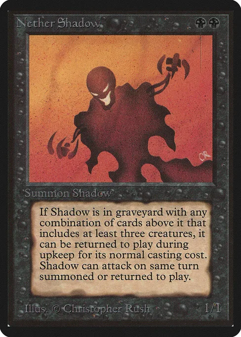 Nether Shadow, Limited Edition Beta #117