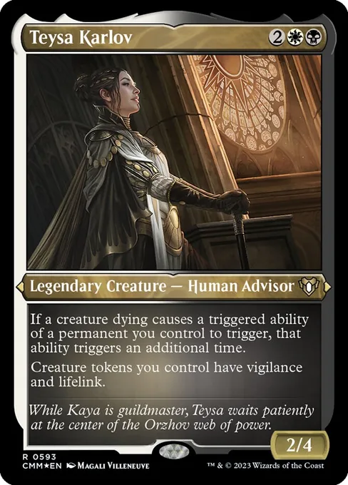Teysa Karlov, Commander Masters #593