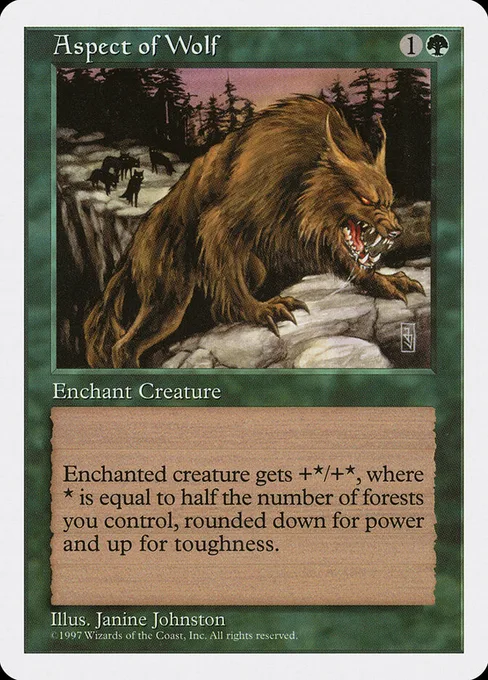 Aspect of Wolf, Fifth Edition #278