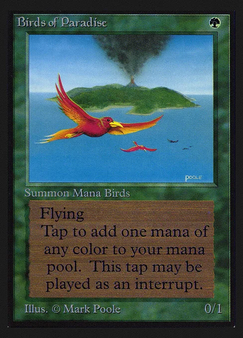 Birds of Paradise, Intl. Collectors' Edition #187