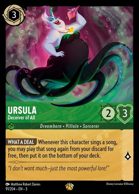 Ursula - Deceiver of All, Into the Inklands #91