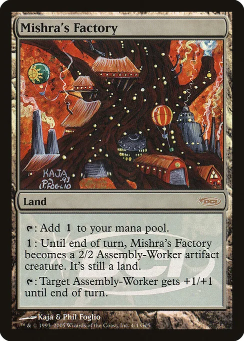Mishra's Factory, Judge Gift Cards 2005 #4