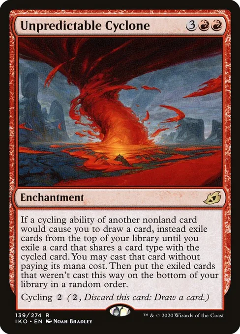 Unpredictable Cyclone, Ikoria: Lair of Behemoths #139