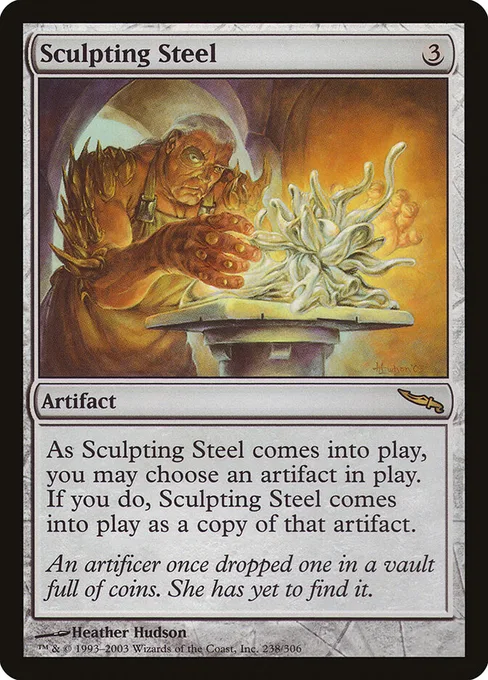 Sculpting Steel, Mirrodin #238