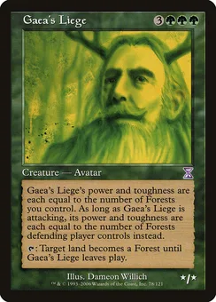 Gaea's Liege, Normal