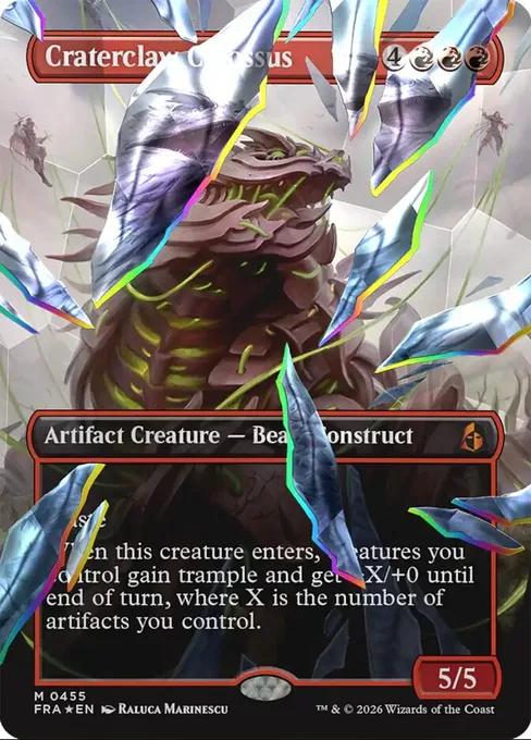 Craterclaw Colossus, Reality Fracture #455