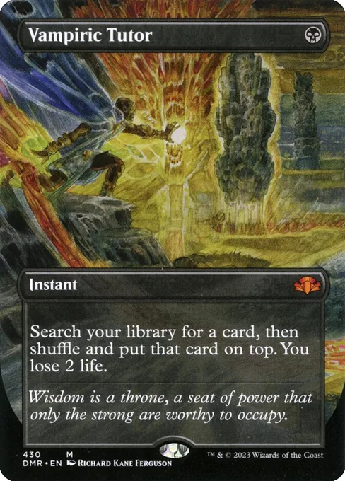 Vampiric Tutor, Dominaria Remastered #430