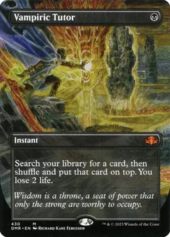 Vampiric Tutor, Normal