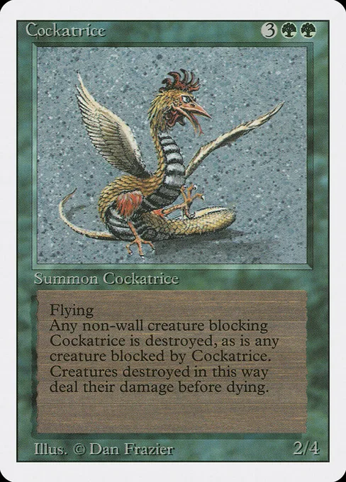 Cockatrice, Revised Edition #189