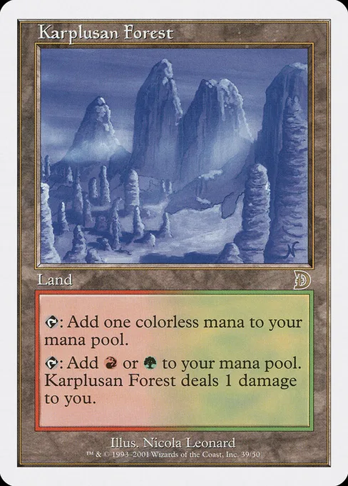 Karplusan Forest, Deckmasters #39