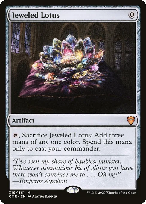 Jeweled Lotus, Commander Legends #319