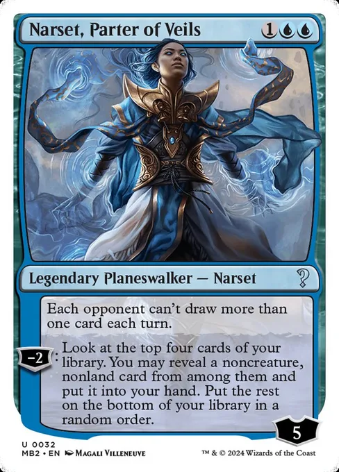Narset, Parter of Veils, Mystery Booster 2 #32