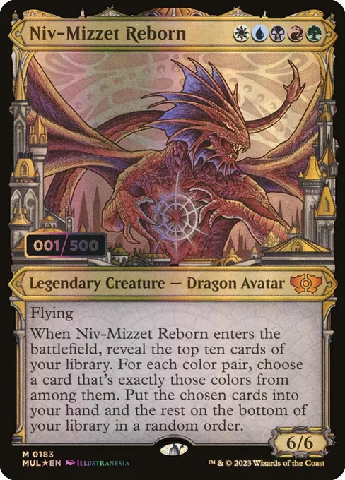 Niv-Mizzet Reborn, Multiverse Legends #183z