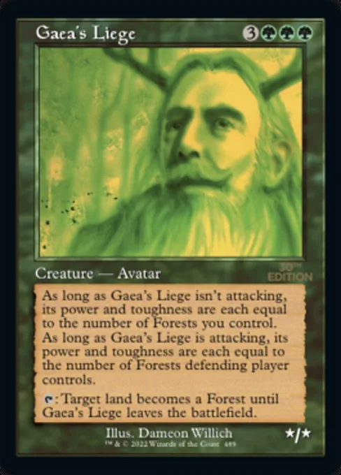 Gaea's Liege, 30th Anniversary Edition #489