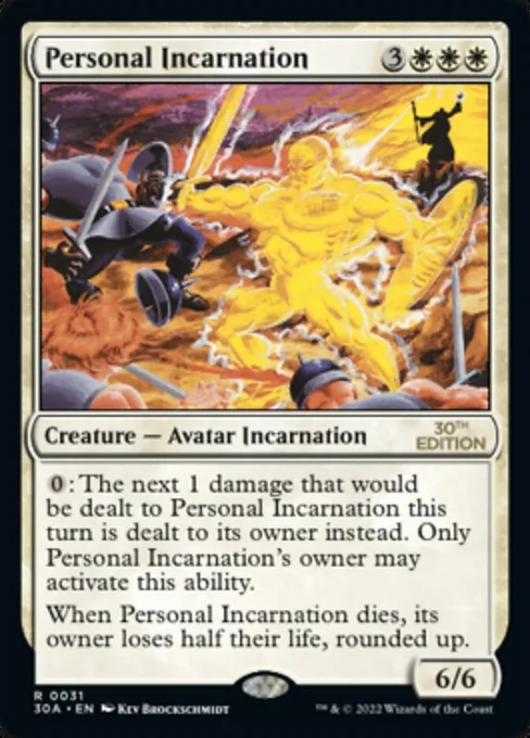 Personal Incarnation, 30th Anniversary Edition #31