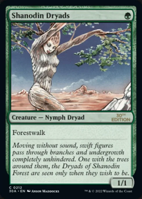 Shanodin Dryads, 30th Anniversary Edition #212