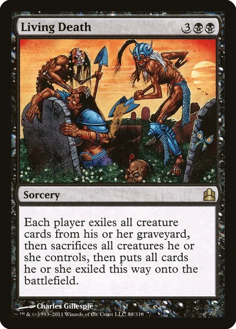 Living Death, Commander 2011 #88