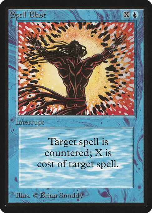 Spell Blast, Limited Edition Beta #80