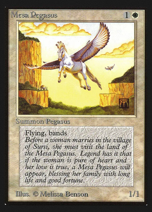Mesa Pegasus, Intl. Collectors' Edition #29