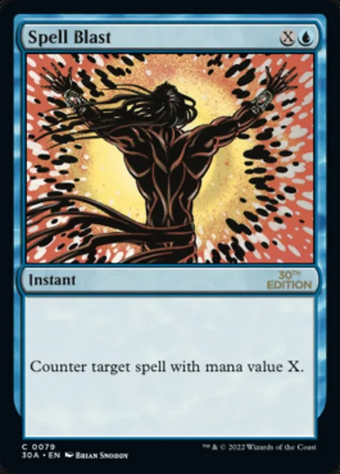 Spell Blast, 30th Anniversary Edition #79