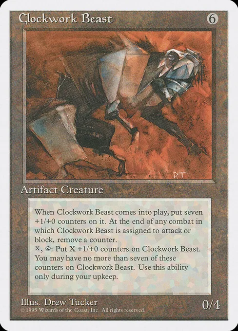 Clockwork Beast, Fourth Edition #307