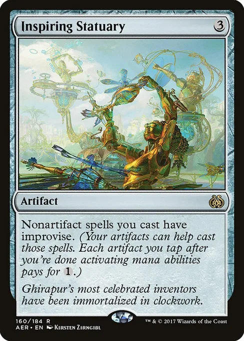 Inspiring Statuary, Aether Revolt #160