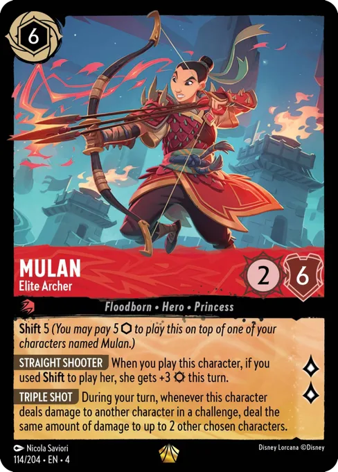 Mulan - Elite Archer, Ursula's Return #114