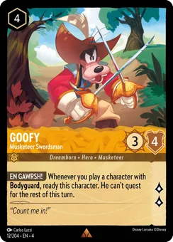 Goofy - Musketeer Swordsman, Normal