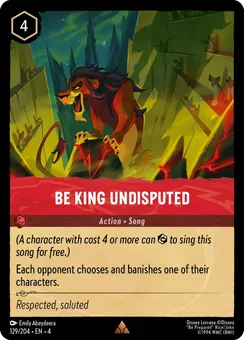 Be King Undisputed, Normal