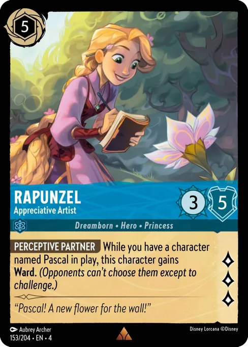 Rapunzel - Appreciative Artist, Ursula's Return #153