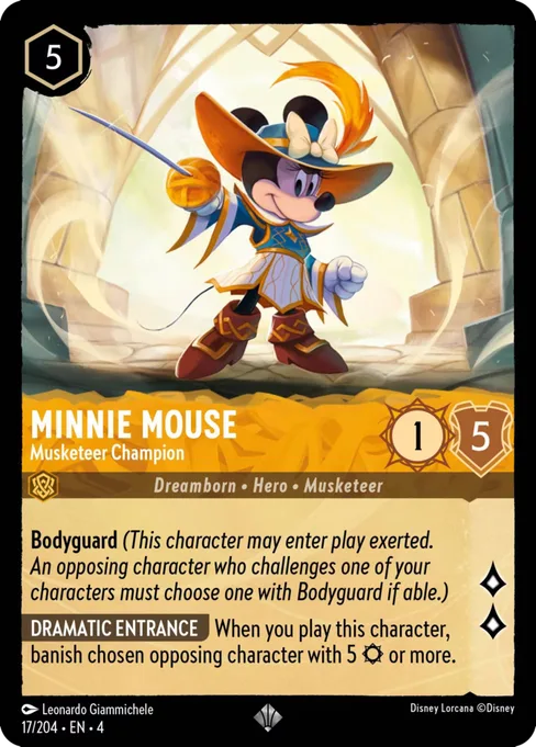 Minnie Mouse - Musketeer Champion, Ursula's Return #17
