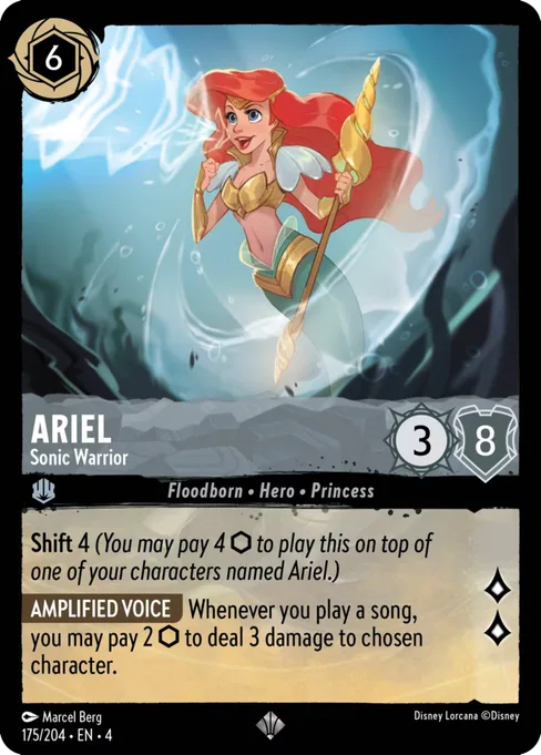 Ariel - Sonic Warrior, Ursula's Return #175