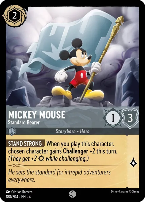 Mickey Mouse - Standard Bearer, Ursula's Return #188