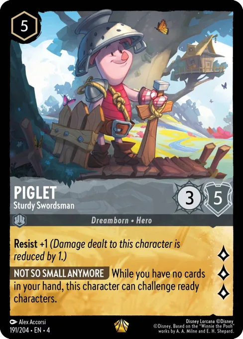 Piglet - Sturdy Swordsman, Ursula's Return #191