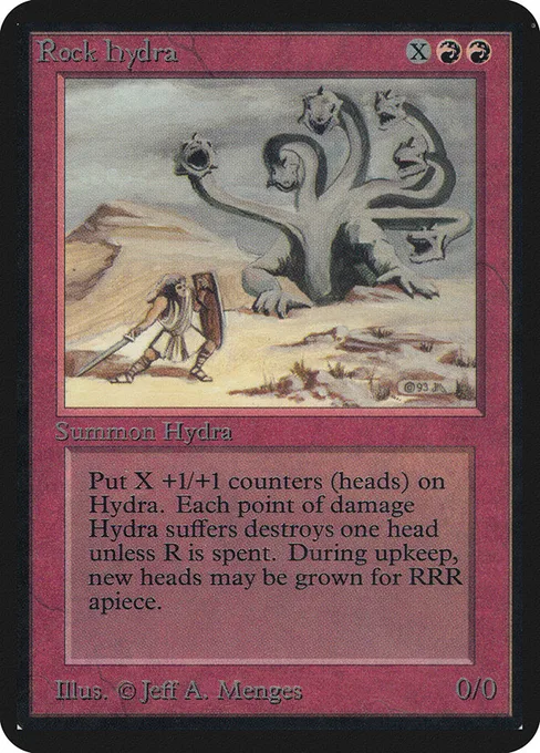Rock Hydra, Limited Edition Alpha #171
