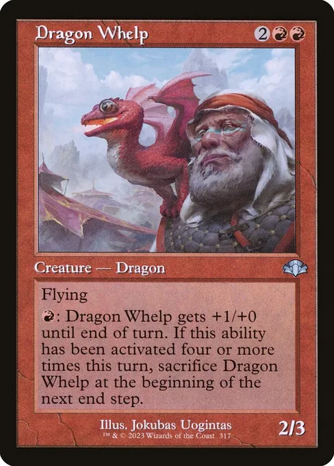 Dragon Whelp, Dominaria Remastered #317