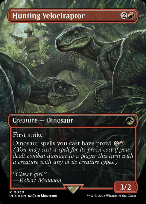 Hunting Velociraptor, Jurassic World Collection #30