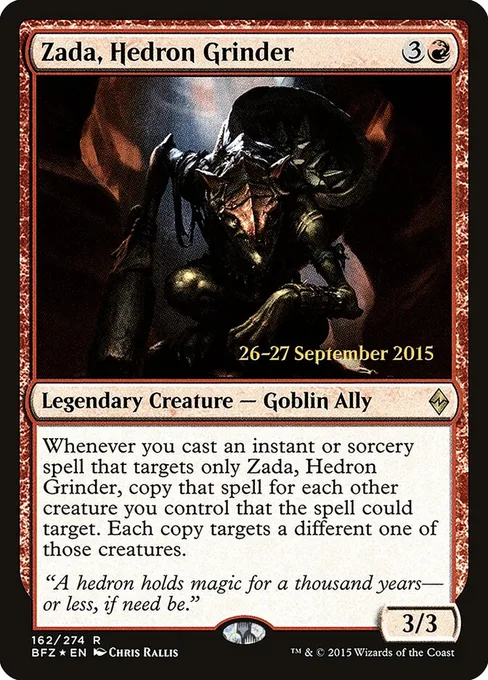 Zada, Hedron Grinder, Battle for Zendikar Promos #162s