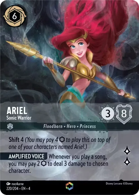 Ariel - Sonic Warrior, Ursula's Return #220