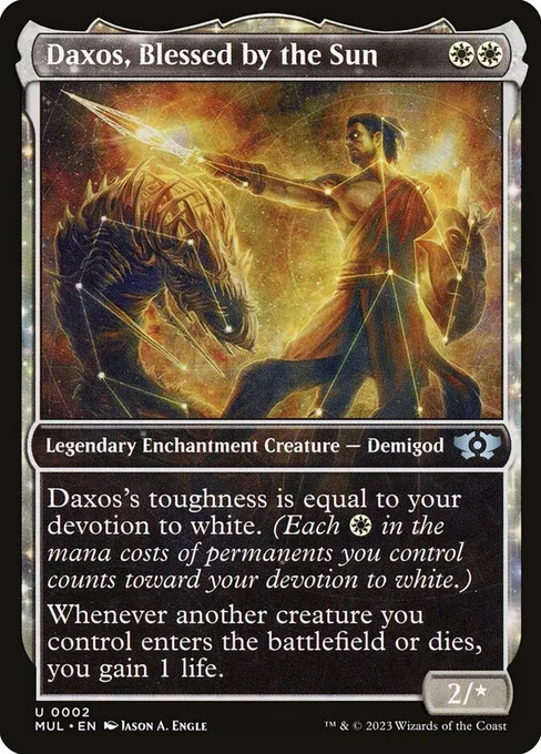 Daxos, Blessed by the Sun, Multiverse Legends #2