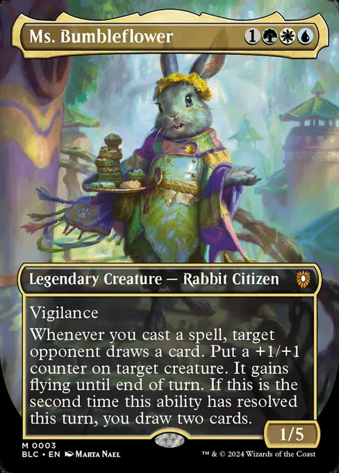 Ms. Bumbleflower, Bloomburrow Commander #3
