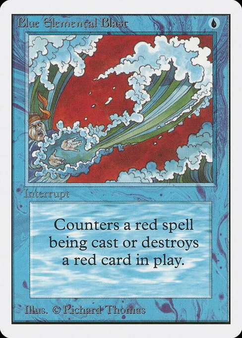 Blue Elemental Blast, Unlimited Edition #50