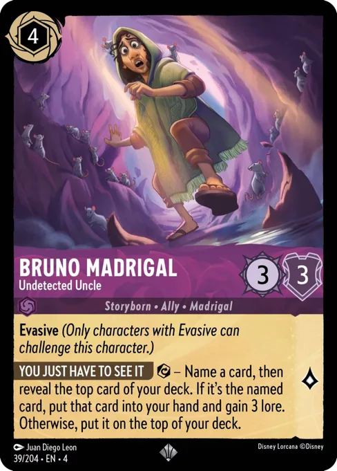 Bruno Madrigal - Undetected Uncle, Ursula's Return #39