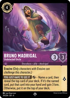Bruno Madrigal - Undetected Uncle, Normal