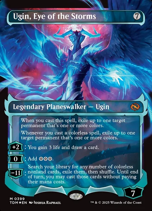 Ugin, Eye of the Storms, Tarkir: Dragonstorm #399