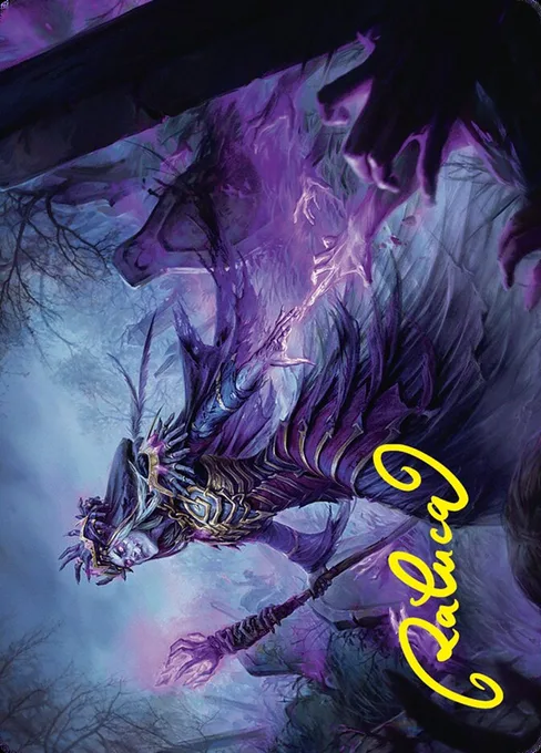Zul Ashur, Lich Lord // Zul Ashur, Lich Lord, Foundations Art Series #10