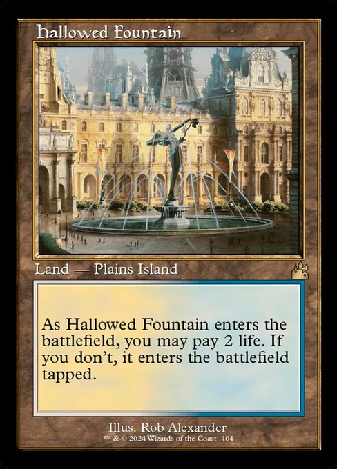 Hallowed Fountain, Ravnica Remastered #404